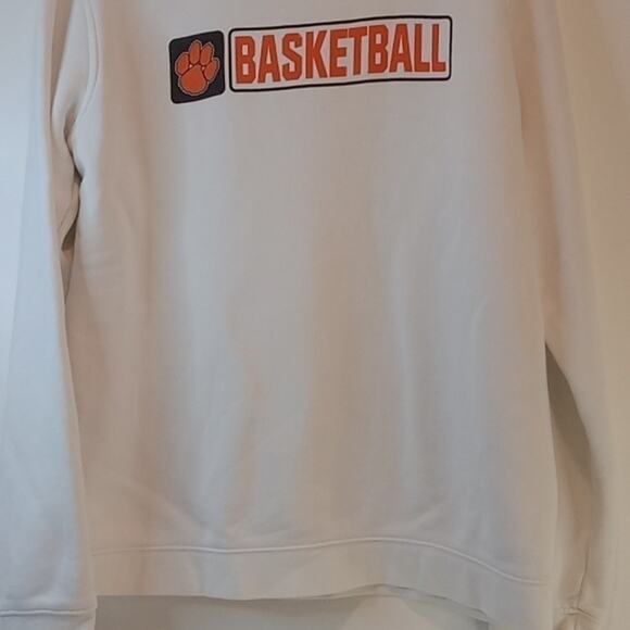 Vintage Y2K Nike Basketball Clemson Tigers Sweatshirt Men's Sz Med EUC NICE! - Picture 5 of 12